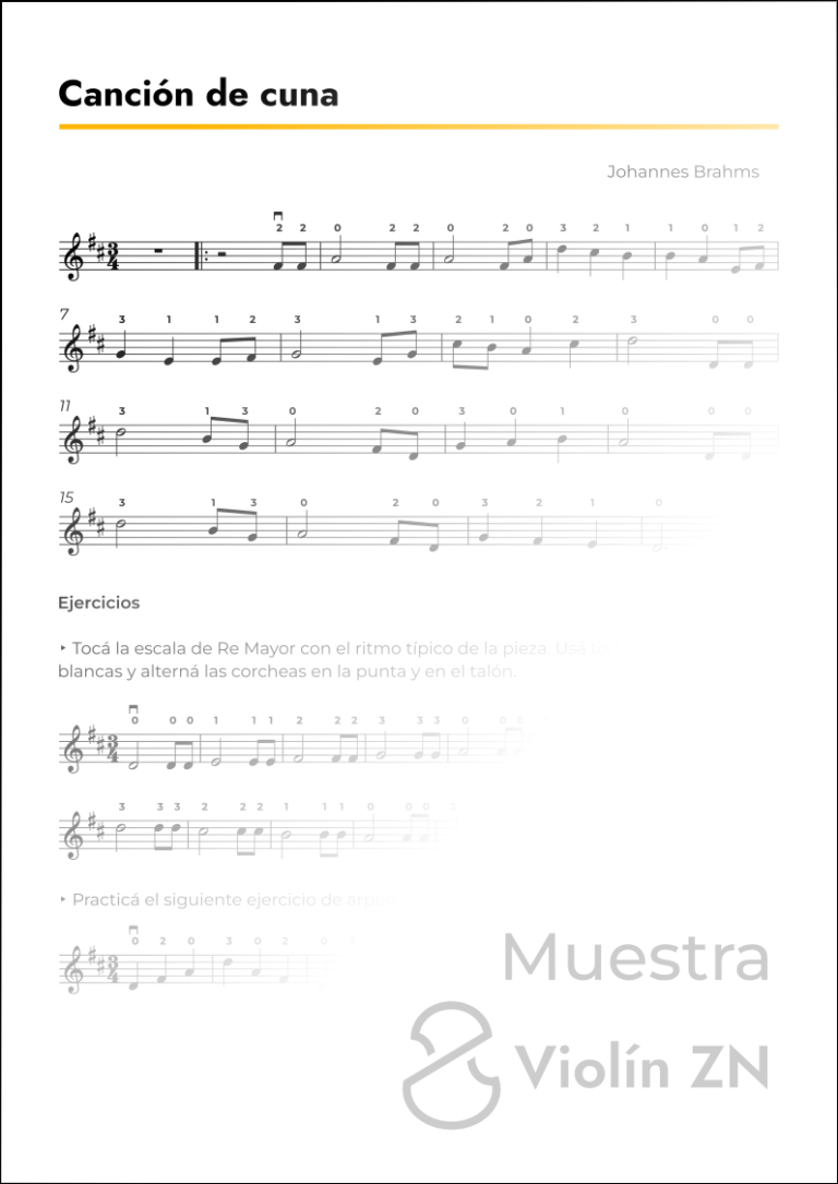 24 Melodías para Violinistas Principiantes con Partituras y Audios ...